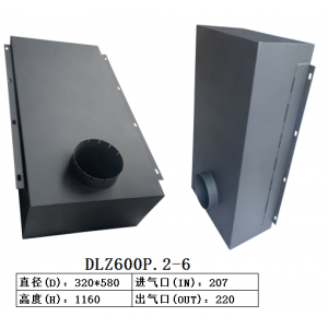 DLZ600P.2-6方形消声器